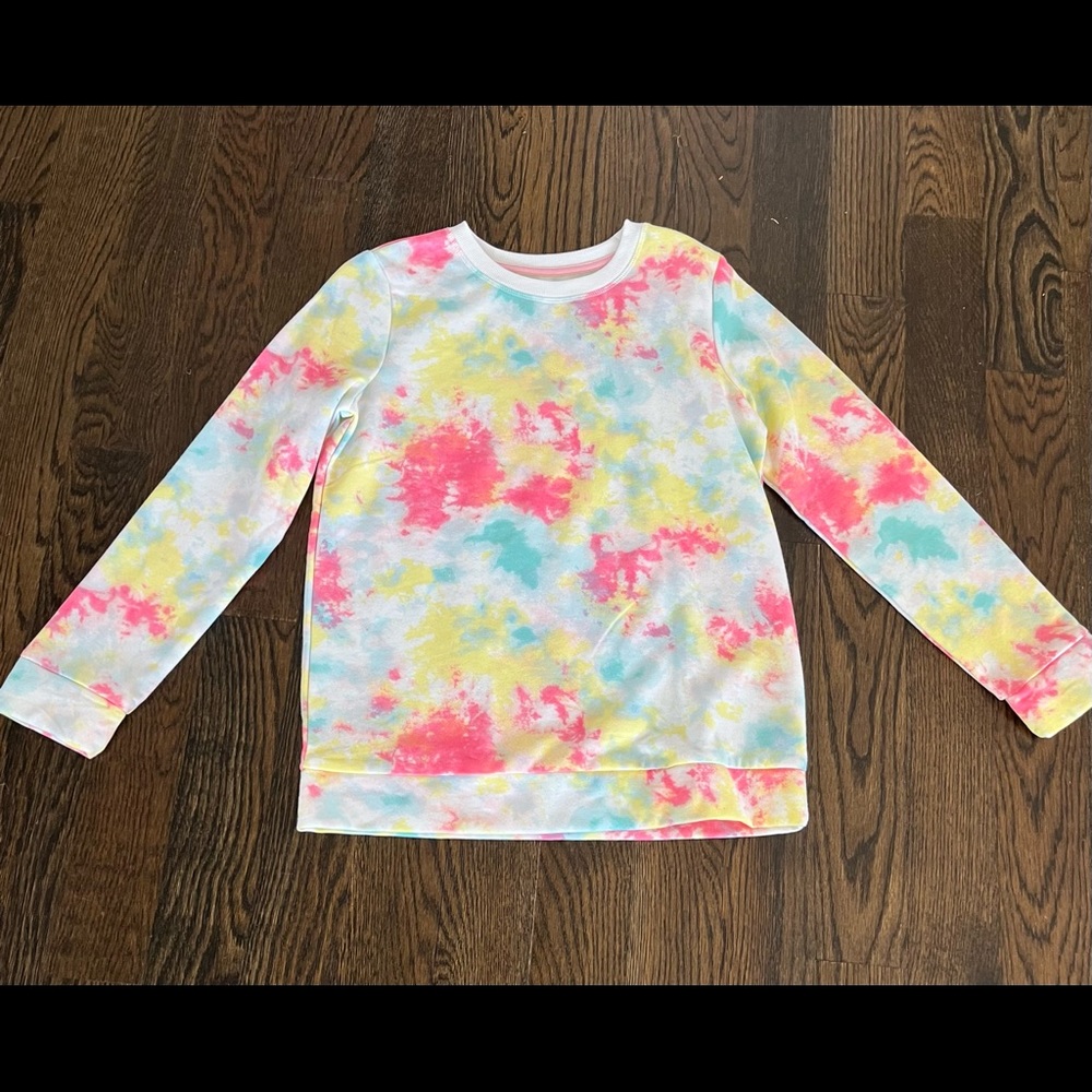 NWT- Cat + Jack Girls’ Sweatshirt Size 14/16
